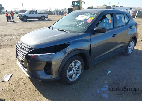 2024 Nissan Kicks S Xtronic Cvt from USA, damaged, VIN 3N1CP5BV0RL569884